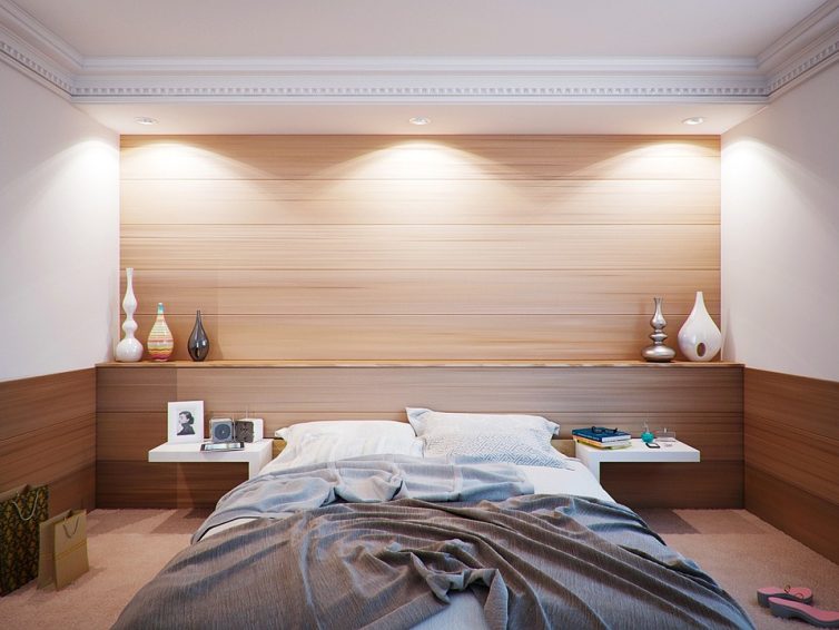 Monochrome chic: Het transformeren van de slaapkamer in een rustieke haven